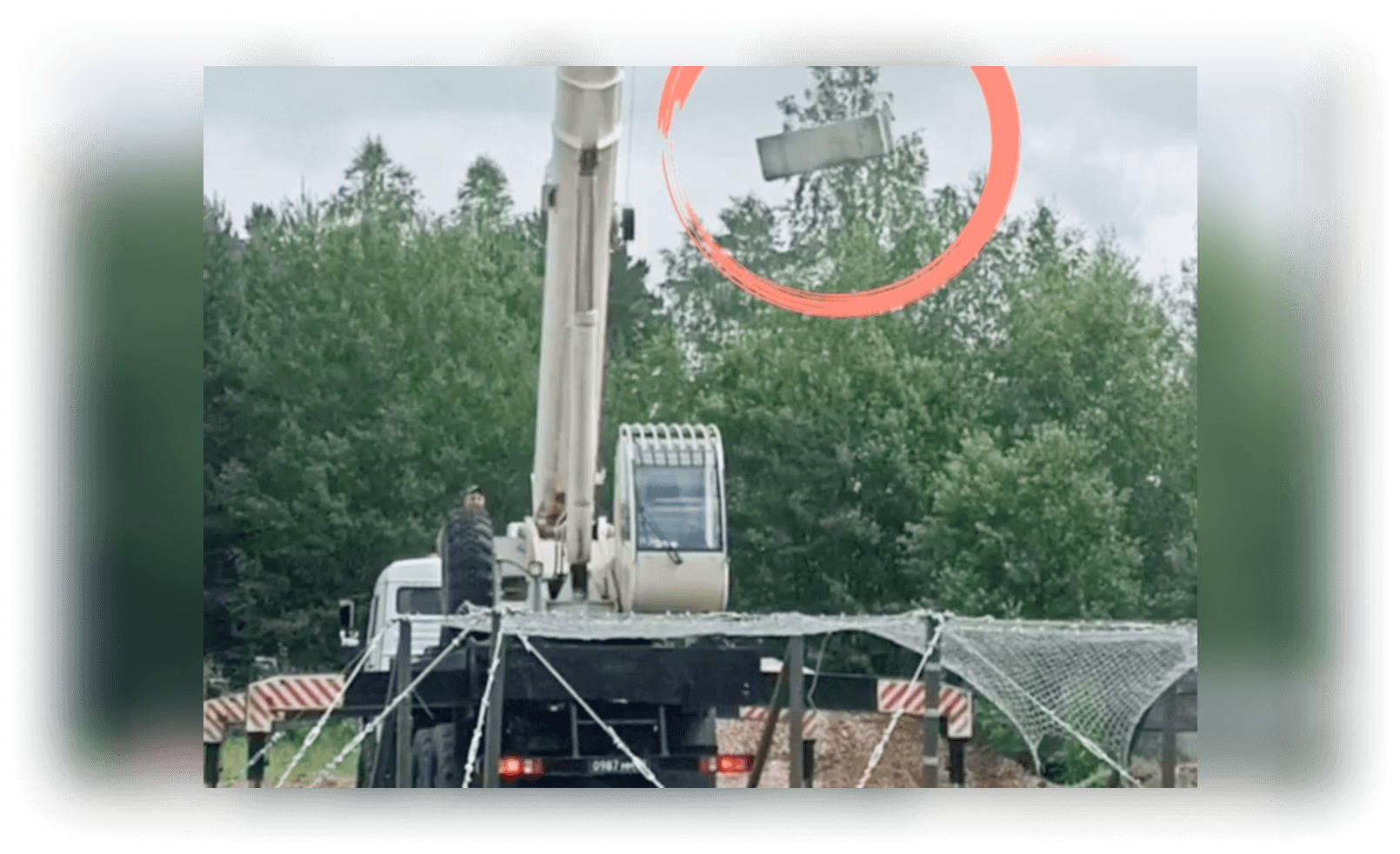 Динамические испытания средств инженерной защиты от дронов.