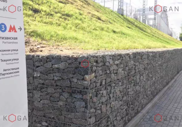 Коробчатые габионные конструкции