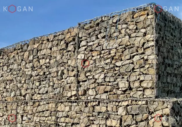 Коробчатые габионы двойного кручения