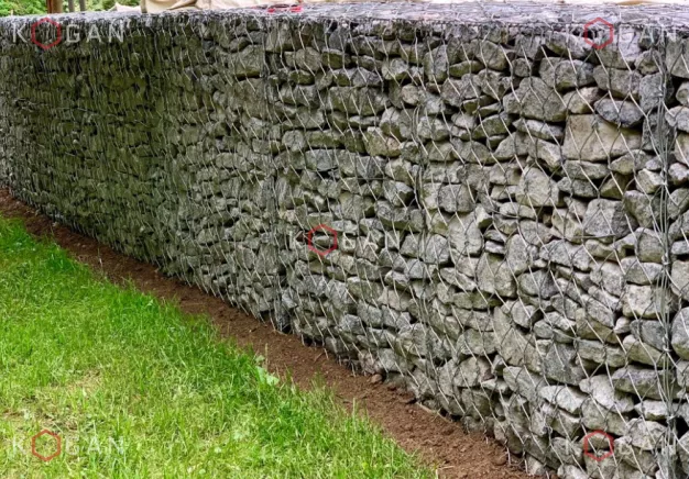 Конструкции габионные сетчатые тип ГСИ К