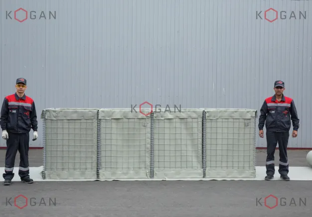 Габионы насыпные