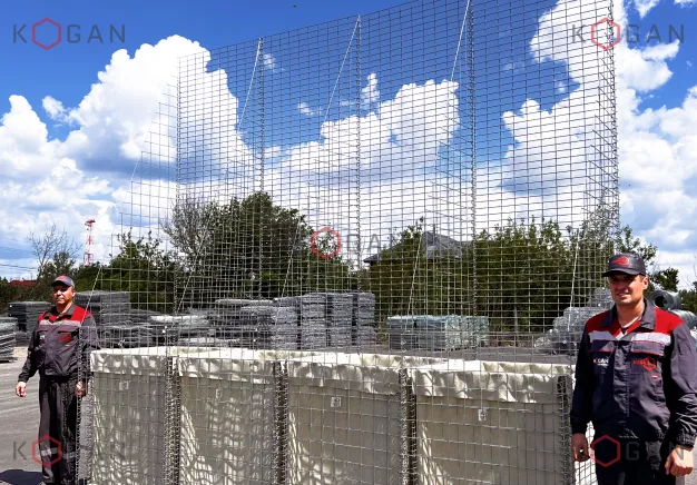 Габионно-сетчатая конструкция ЗГК-ФОРТ-4