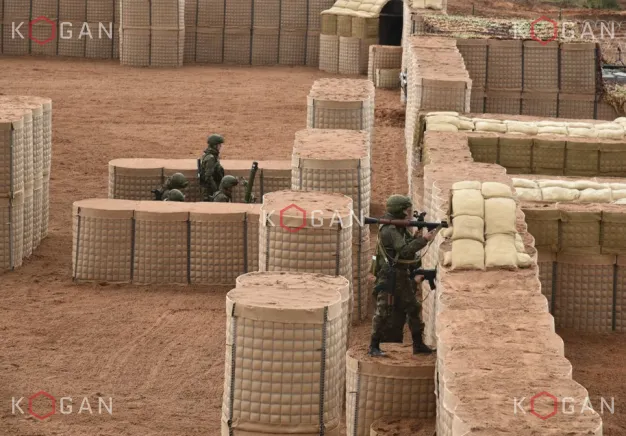 Габионы фортификационные