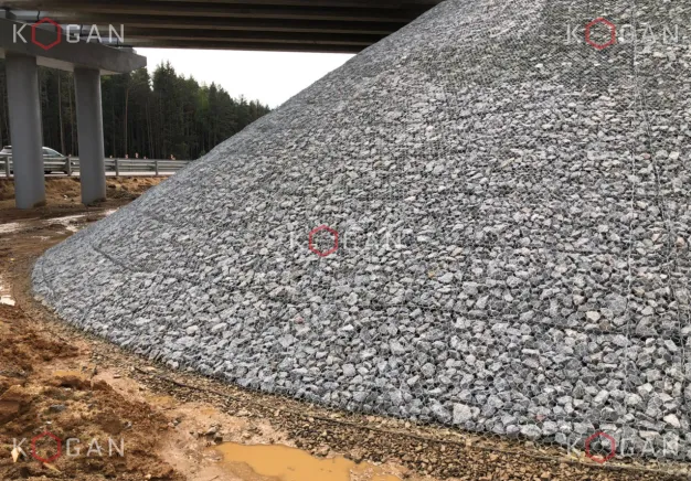 Габионы из сетки двойного кручения