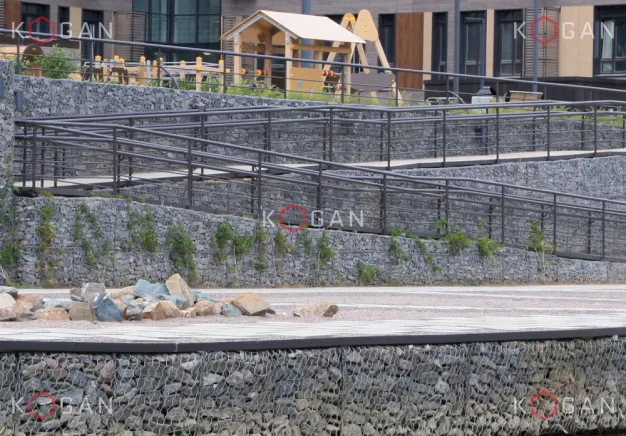 Крученые габионы