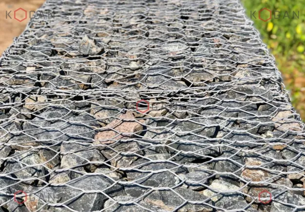 Плетеные габионы