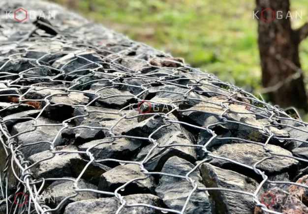 Габионы из сетки двойного кручения